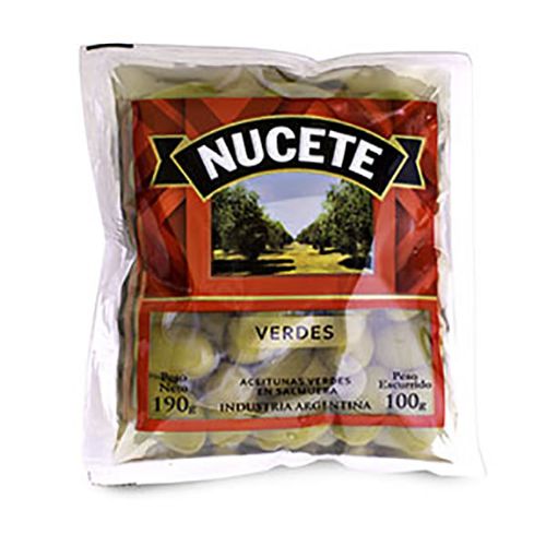 NUCETE ACEITUNAS VDE SACH X100G