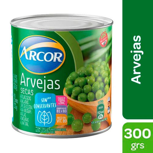 ARCOR ARVEJAS REMOJ X320G