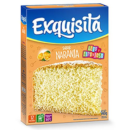 EXQUISITA BIZCOCHUELO NARANJA X540G