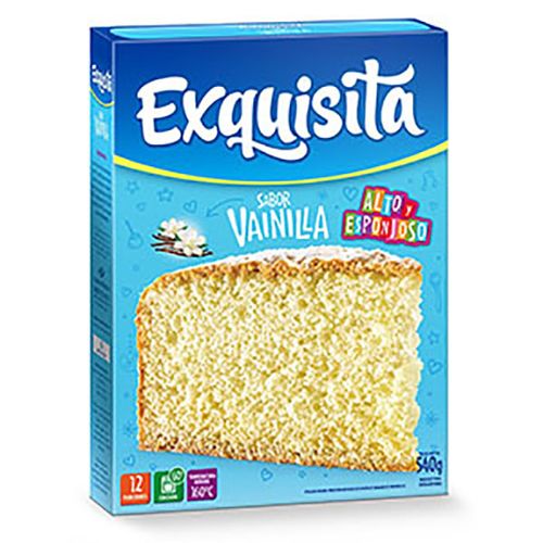 EXQUISITA BIZCOCHUELO VAINILLA X540G