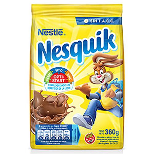 NESQUIK CACAO BOLSA X360G