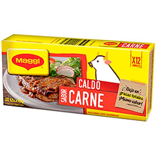 MAGGI CALDO CARNE X12U