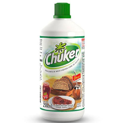 CHUKER EDULCORANTE LIQUIDO X200CC