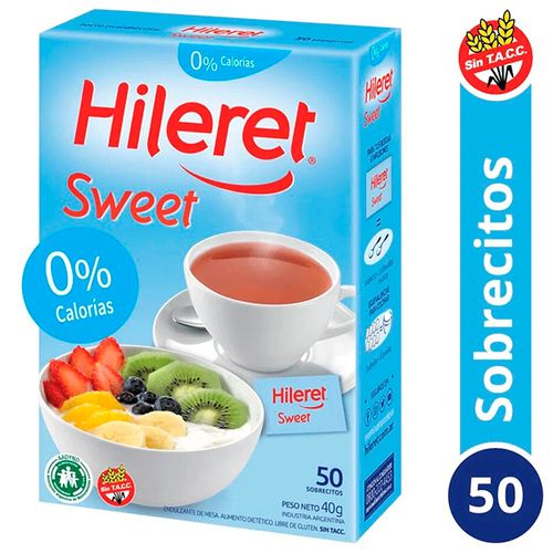 HILERET SWEET EDULCORANTE SOB X50U