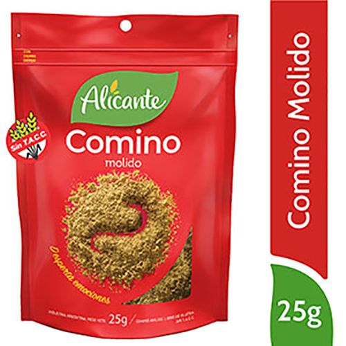 ALICANTE COMINO MOLIDO X25G