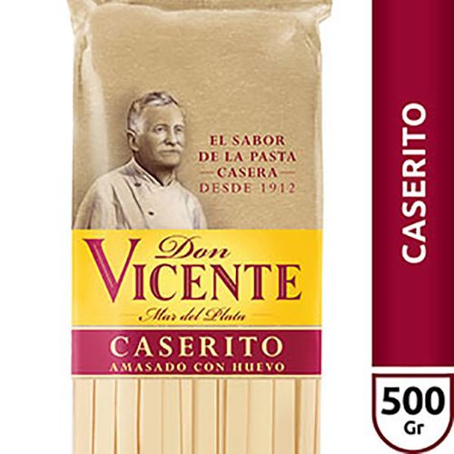 DON VICENTE FIDEO CASERITO X500G