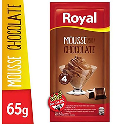 ROYAL MOUSSE CHOCO X65G