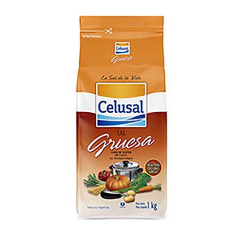 CELUSAL SAL GRUESA PAQ.X1KG