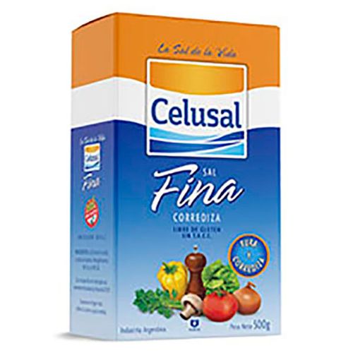 CELUSAL SAL FINA ESTUCHE X500G