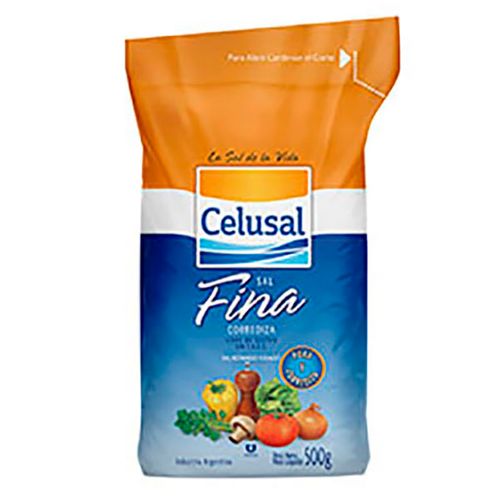 CELUSAL SAL FINA PAQUETE X500G