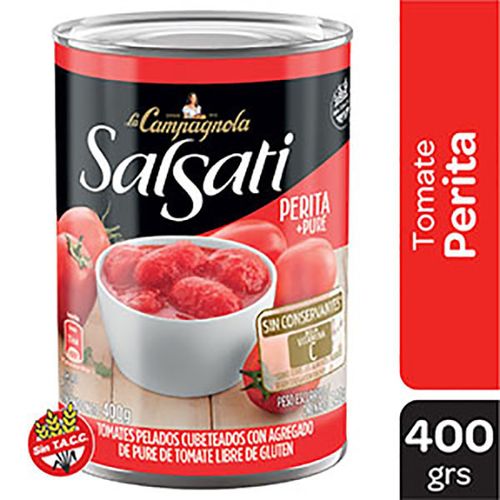 SALSATI TOM PERITA C/PURE X400GR