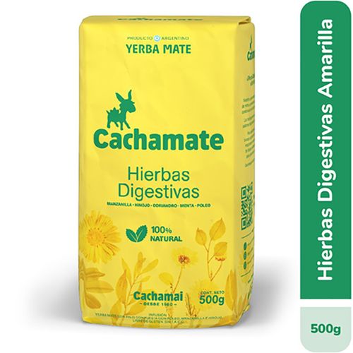 CACHAMATE YERBA AMARILLAX500G