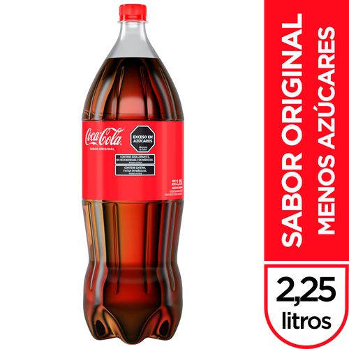 COCA COLA GASEOSA PET X2.25L