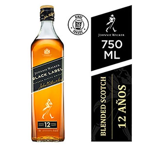 JOHNNIE WALKER WHISKY BLACK/LAB.750C