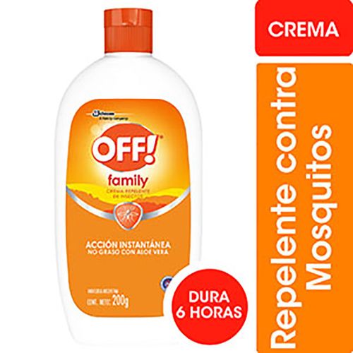 OFF REPELENTE SKIN CREMA 200CC.