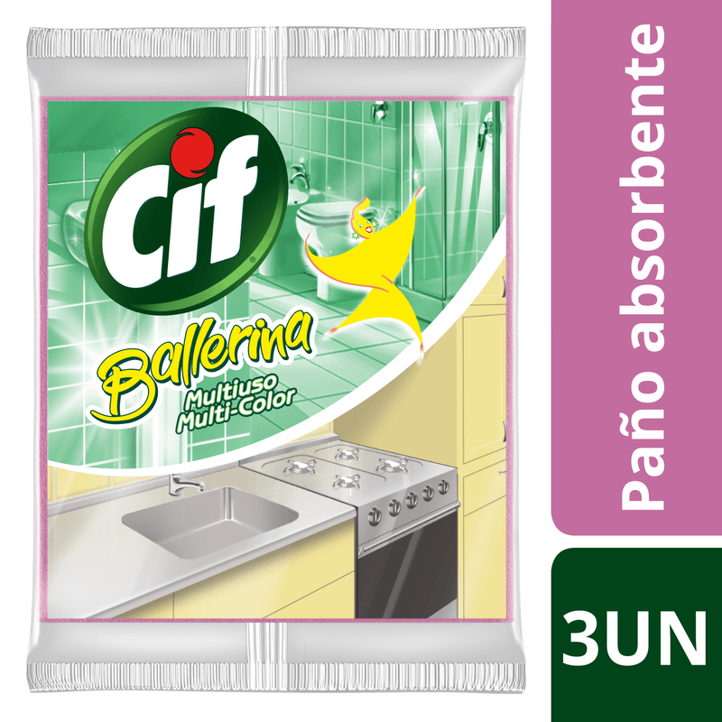 BALLERINA-MULTIUSO-PAÑO-ANTIBACT-X3U