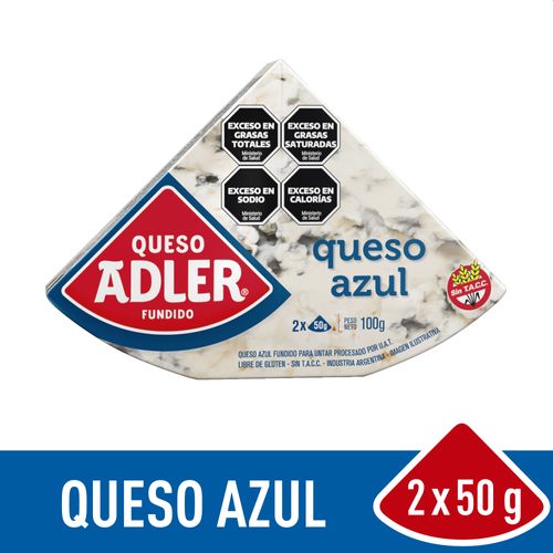 ADLER QUESO AZUL UNT X100G