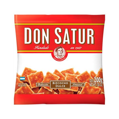 DON SATUR BIZCOCHOS DULCE X200G