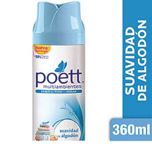 POETT DESODORANTE AMB SUAV/ALG.360CC