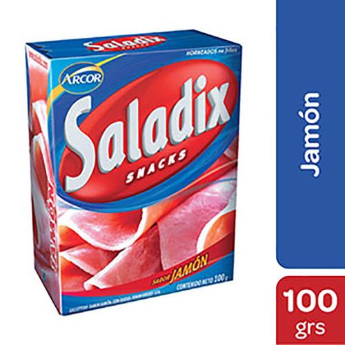 SALADIX GALLETITAS JAMON X100G