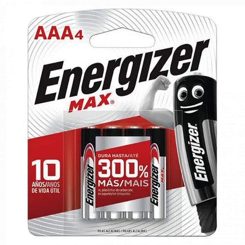 ENERGIZER PILA AAA MAX X4U