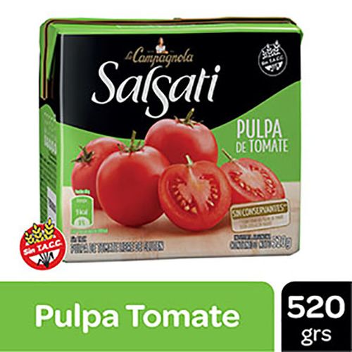 SALSATI TOM PULPA T/B X520GR