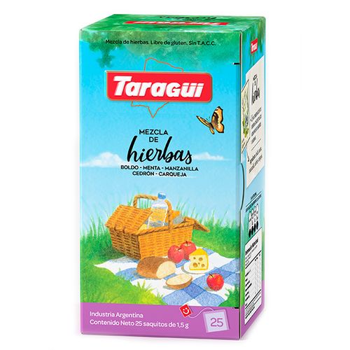TARAGUI SILVESTRE TE MEZC X25U