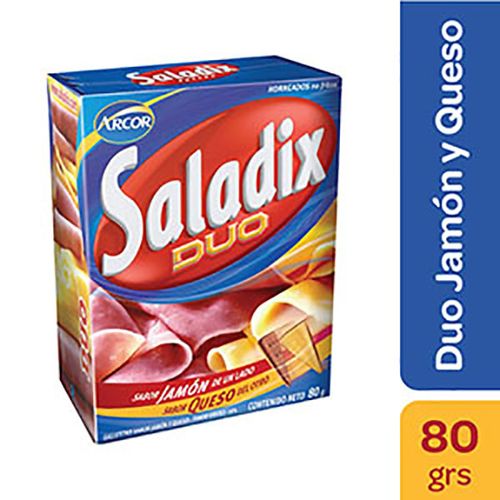 SALADIX GALLETITAS DUO X80G