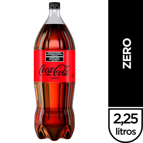 COCA COLA GASEOSA S/AZUC X2.25L