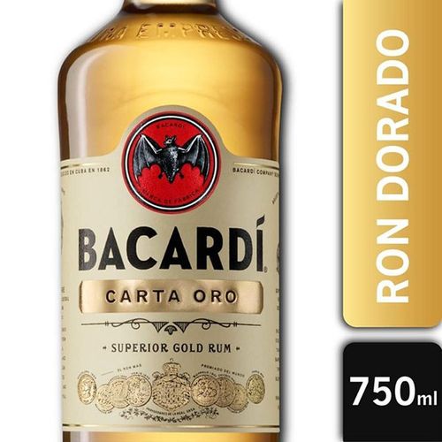 BACARDI RHUM ORO X750ML