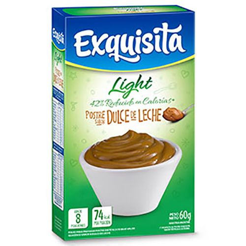 EXQUISITA POSTRE LIGHT DDL X60G
