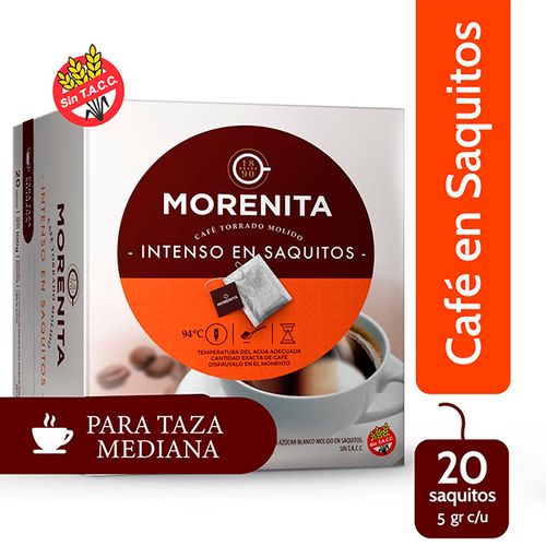 LA MORENITA CAFE TORR INT SAQ X20