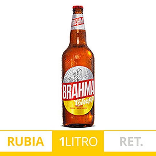 BRAHMA CERVEZA RET.1LT