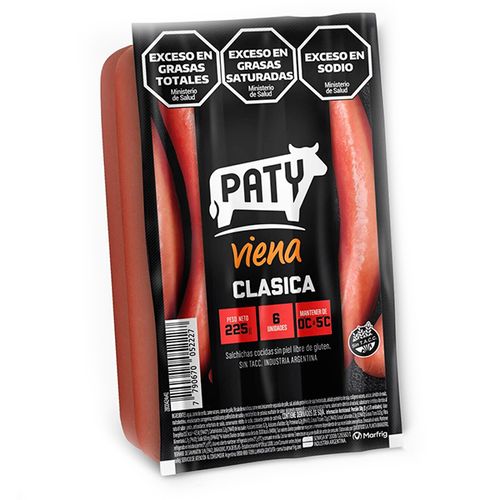 PATYVIENA SALCHICHAS X6U
