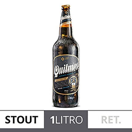 QUILMES CERVEZA STOUT RET. 1 LT