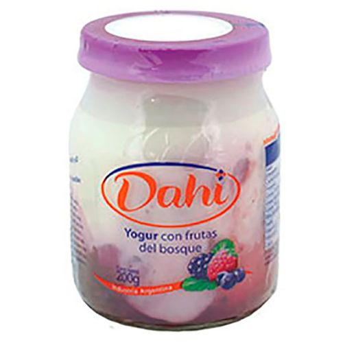 DAHI YOGUR BAT ENT C/FRUT BOSQUEX190G