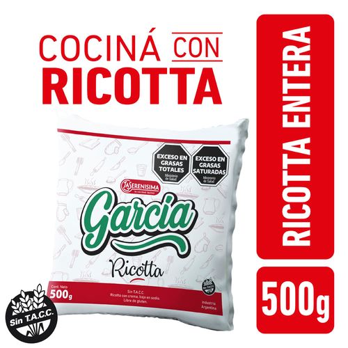 GARCIA RICOTTA ENT X500G