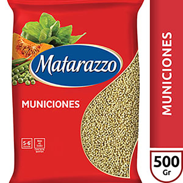 MATARAZZO-FIDEOS-MUNICIONES-X500G