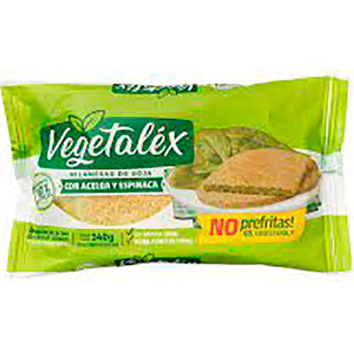 VEGETALEX MILANESA SOJA C/ESPINACA X4