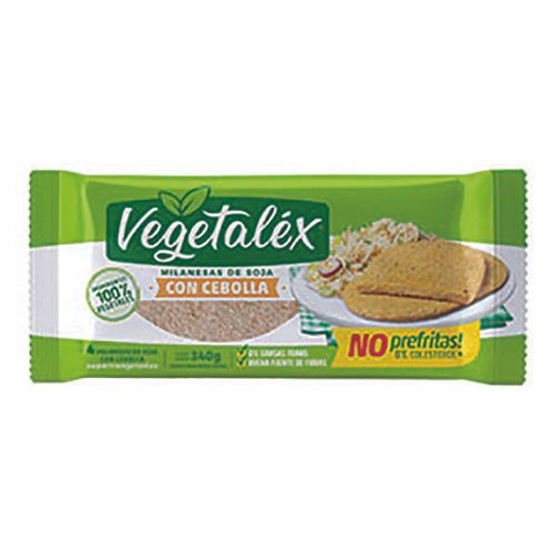 VEGETALEX MILANESA SOJA C/CEB.X4