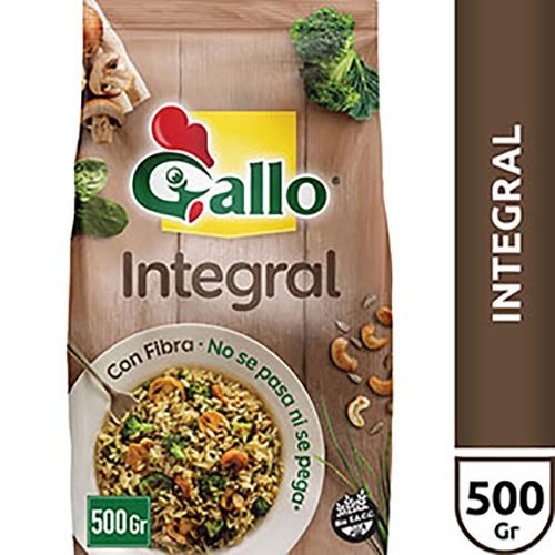 GALLO ARROZ INTEGRAL.BSAX500GR