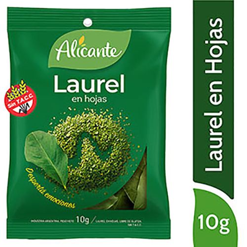 ALICANTE LAUREL EN HOJA X10G