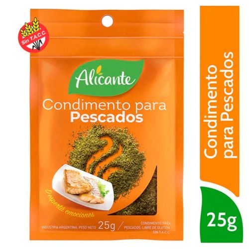ALICANTE COND P/PESCADO X 25G