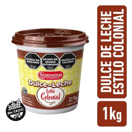 LA SERE DULCE D LECHE COLONIAL X1K