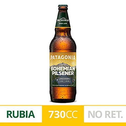 PATAGONIA CERVEZA BOHEM.PILS.730CC
