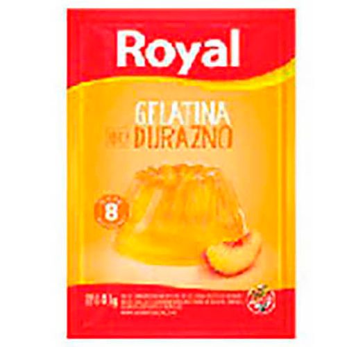 ROYAL GELATINA DURAZNO X25GR