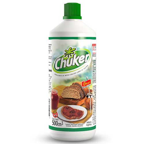 CHUKER EDULCORANTE LIQ X400CC