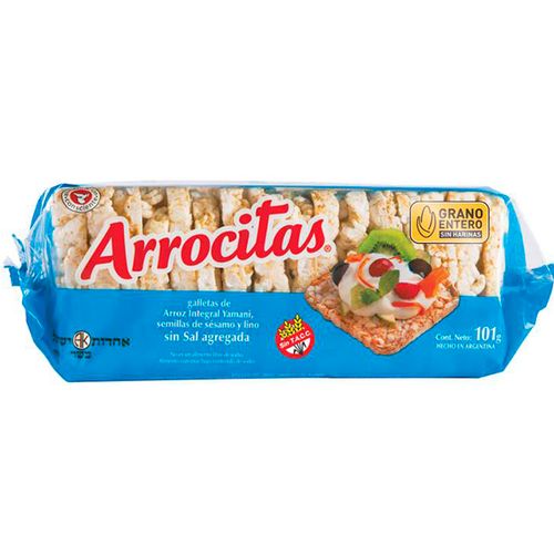 ARROCITAS GALLETITAS ARROZ S/S X101GR