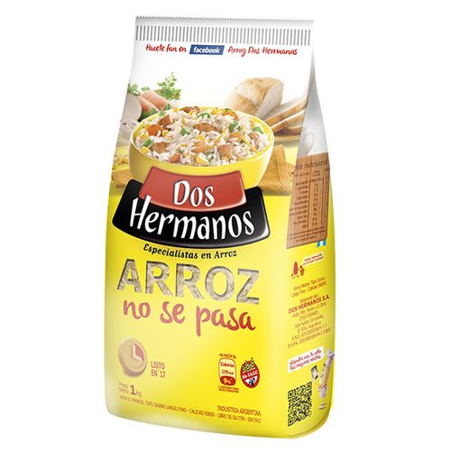 DOS HERMANOS ARROZ PARBOILX1KG