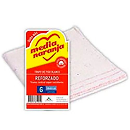 MEDIA NARANJA TRAPO PISO BCO REF.G SUP